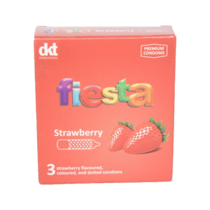 Fiesta Strawberry Condom
