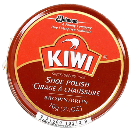 Kiwi Brown Shoe Polish Small